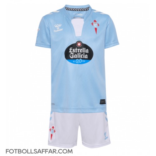 Celta Vigo Hemmadräkt Barn 2024-25 Kortärmad (+ Korta byxor)